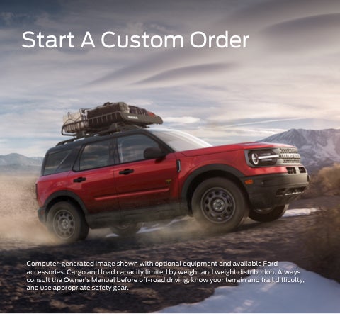 Start a custom order | Gorno Ford in Woodhaven MI